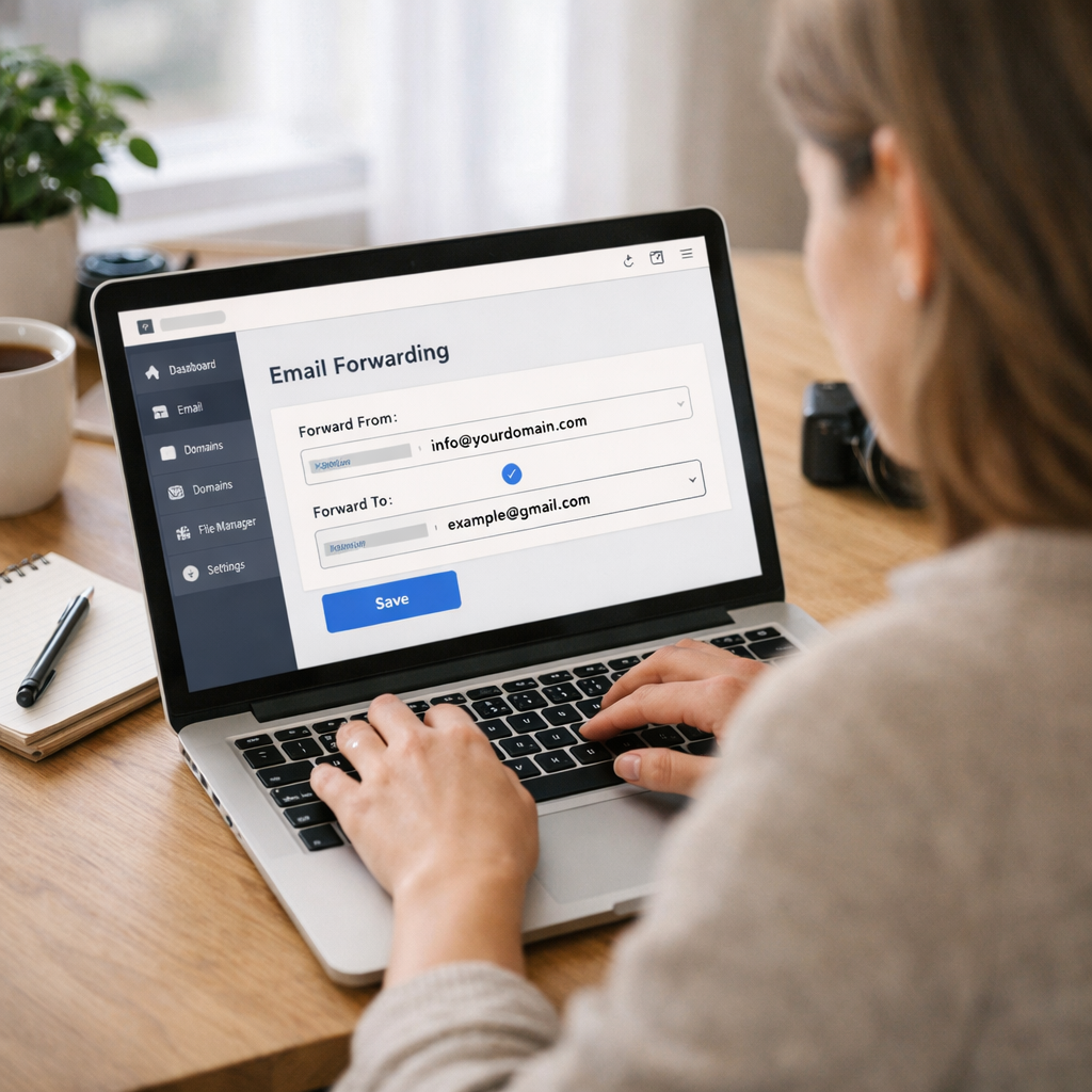 Step-by-step guide to setting up domain email forwarding to Gmail for HostGator, Bluehost, Hostinger, GoDaddy, Namecheap and InMotion Hosting